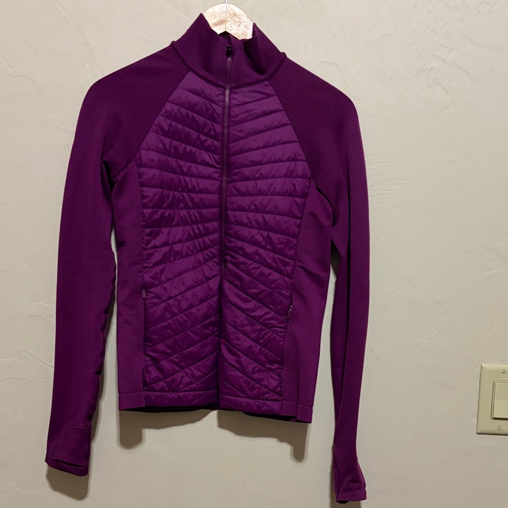 Athleta Magenta Flurry Force Insulated Primaloft Jacket. Worn Once! Like New!